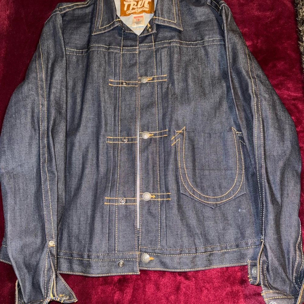 True Religion Men's Denim Jacket - Blue